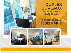 Local Commercial en location à Paris / 2 pièces 93 m²